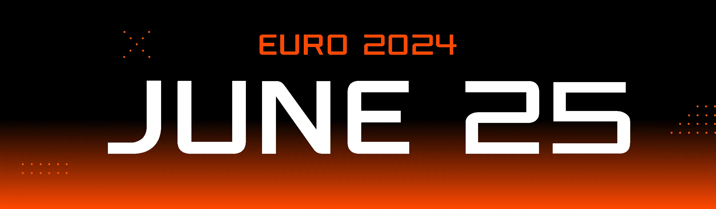 EURO 2024. Groups. June 25
